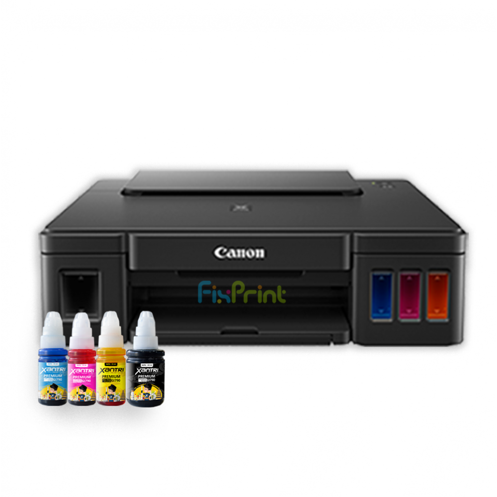 BUNDLING Printer Canon PIXMA G1010 New With Xantri Ink