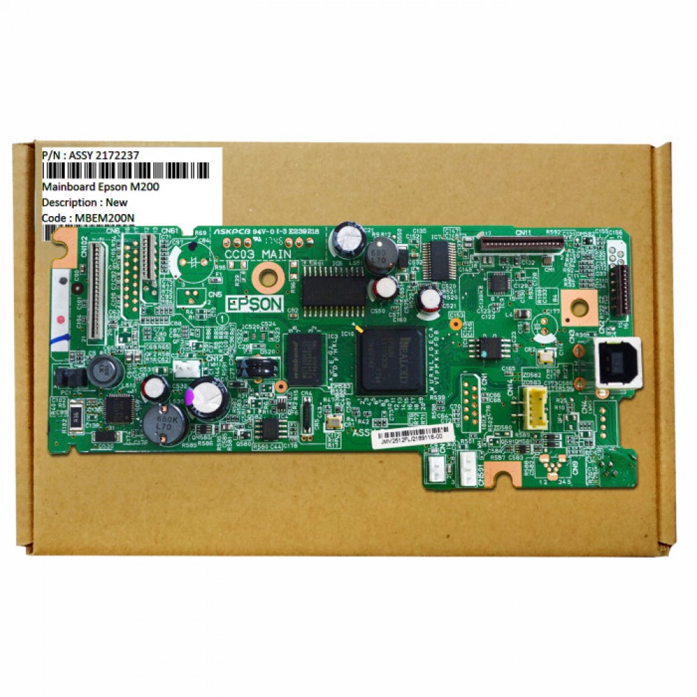 Board Epson M200 New, Mainboard Epson M-200, Motherboard Epson M200 Part Number Assy 2172237