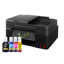 BUNDLING Printer Canon PIXMA InkTank Efficient G4770 (All In One - Wifi - Fax - Lan) New, Printer Canon InkTank G4770 New Plus Tinta Xantri